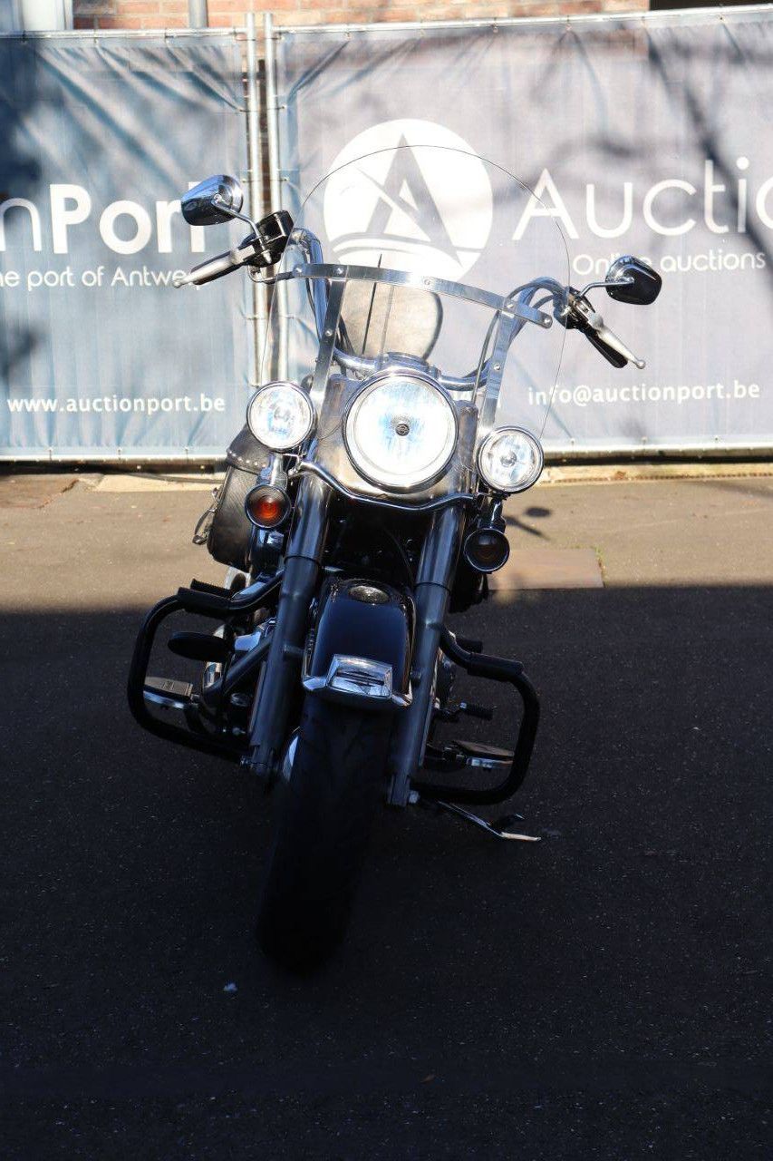 Motorcycle Harley-Davidson Heritage Softail Classic Petrol 2013