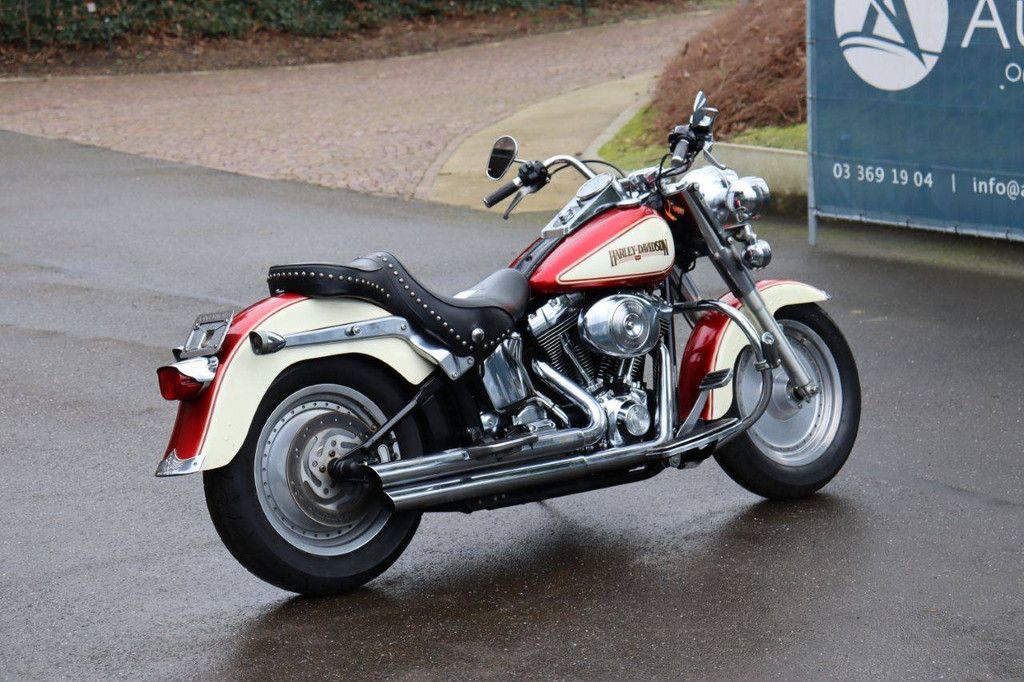 Motorcycle Harley Davidson Fat Boy Petrol 2005