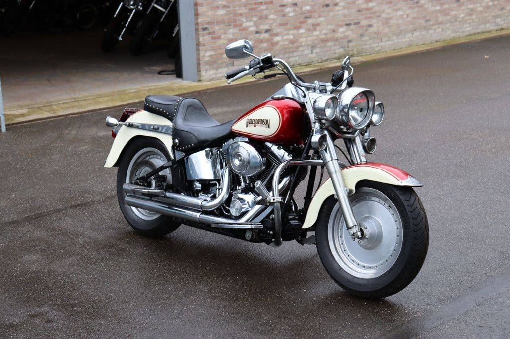 Motorcycle Harley Davidson Fat Boy Petrol 2005