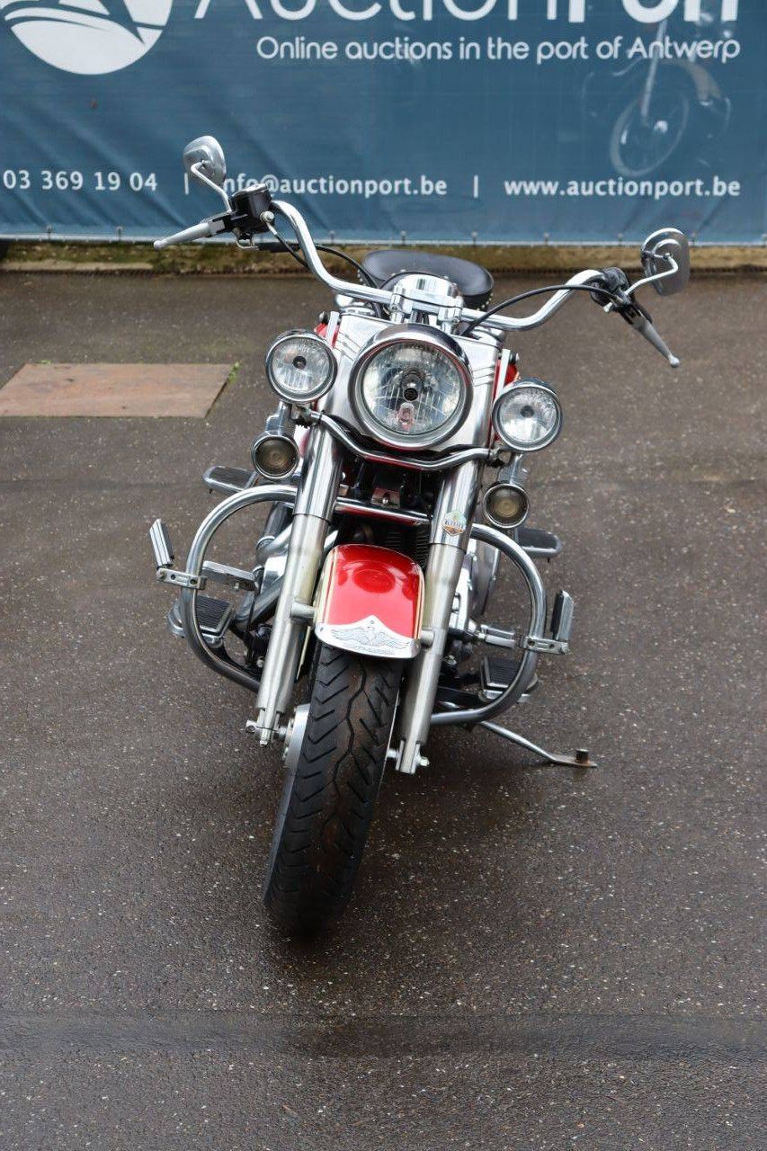 Motorcycle Harley Davidson Fat Boy Petrol 2005