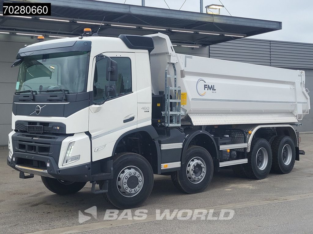 Volvo FMX 460 8X6 19m3 KH-Kipper VEB LED Big-axle Steelsuspension Euro 6
