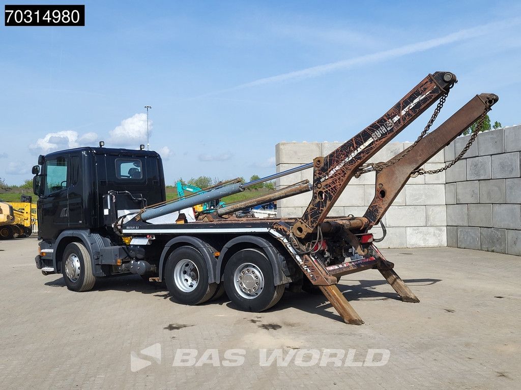 Scania G G410 6X2 19tons HIAB MultiLift Lift+Steering axle 3-pedals Euro 6