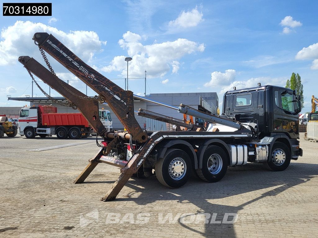 Scania G G410 6X2 19tons HIAB MultiLift Lift+Steering axle 3-pedals Euro 6