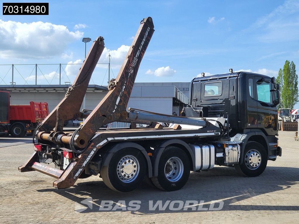 Scania G G410 6X2 19tons HIAB MultiLift Lift+Steering axle 3-pedals Euro 6