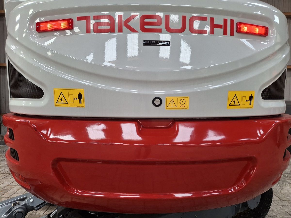 Takeuchi TB230, minigraver, minikraan, BJ2025, Demo!