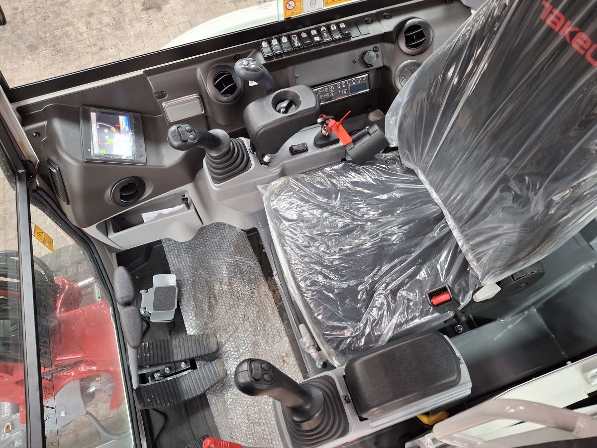 Takeuchi TB230, minigraver, minikraan, BJ2025, Demo!