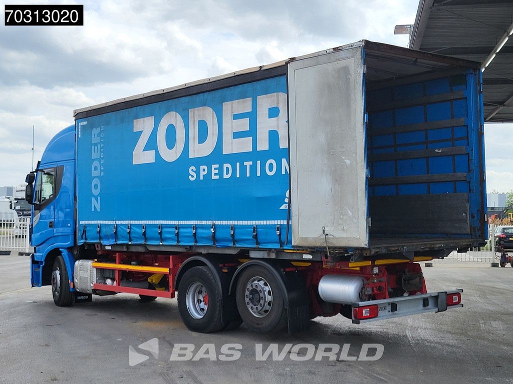 Iveco Stralis 480 6X2 BDF Curtainsider Full Air Retarder Lift-Axle Automatic Euro 6