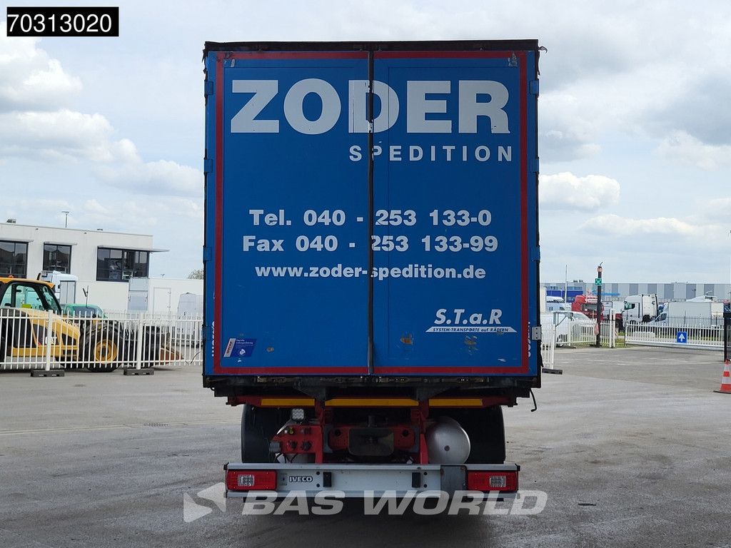 Iveco Stralis 480 6X2 BDF Curtainsider Full Air Retarder Lift-Axle Automatic Euro 6