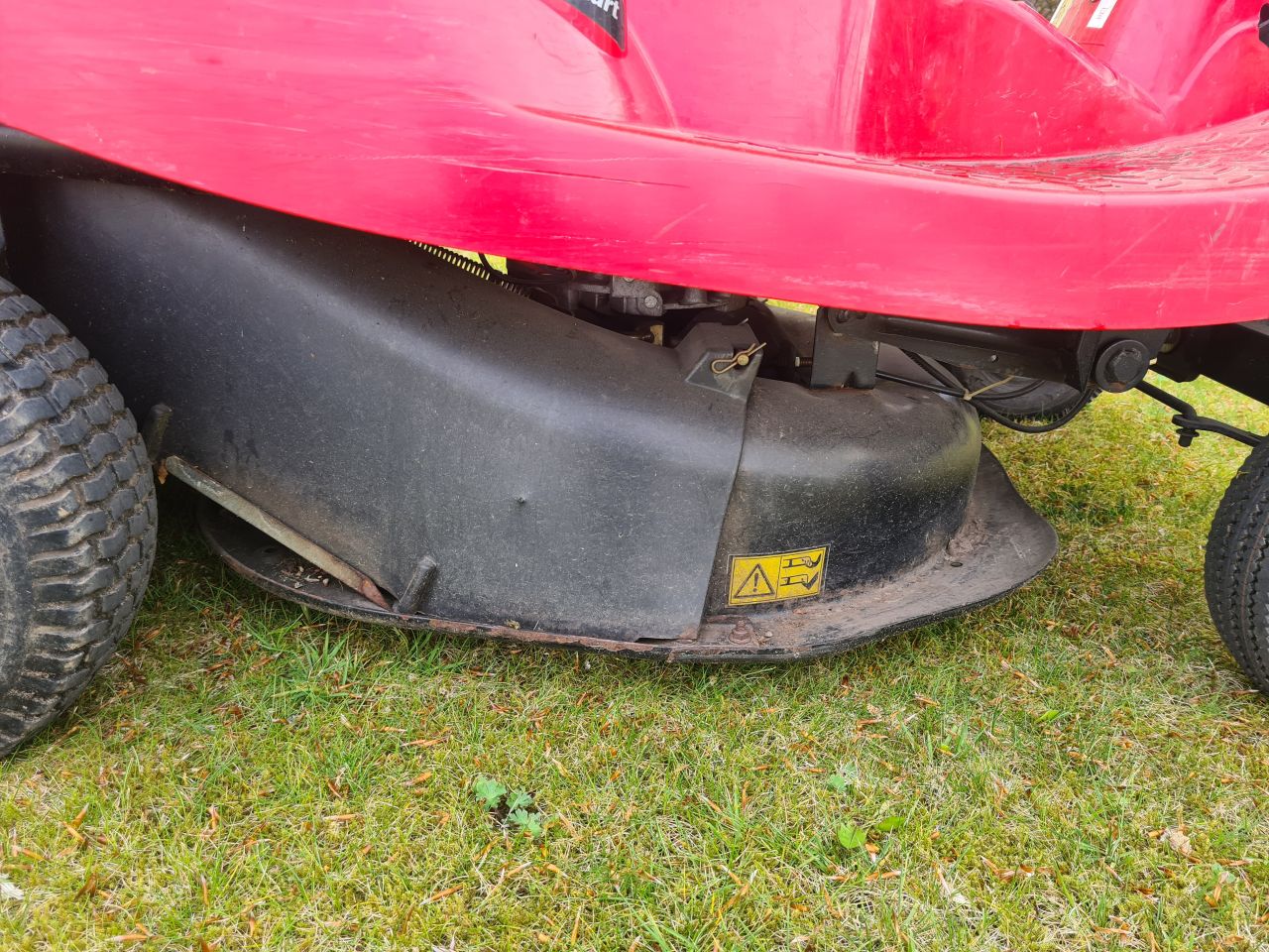 Mountfield zitmaaier met opvangbak.