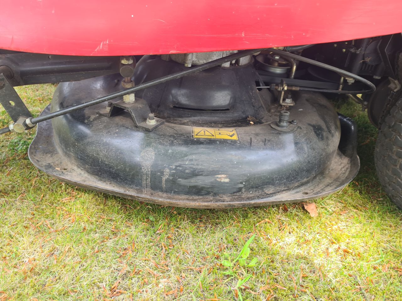 Mountfield zitmaaier met opvangbak.