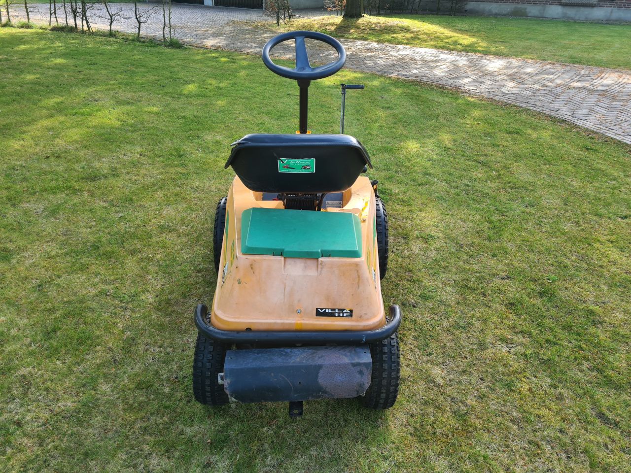 Stiga villa frontmaaier mulch maaier mulchmaaier.