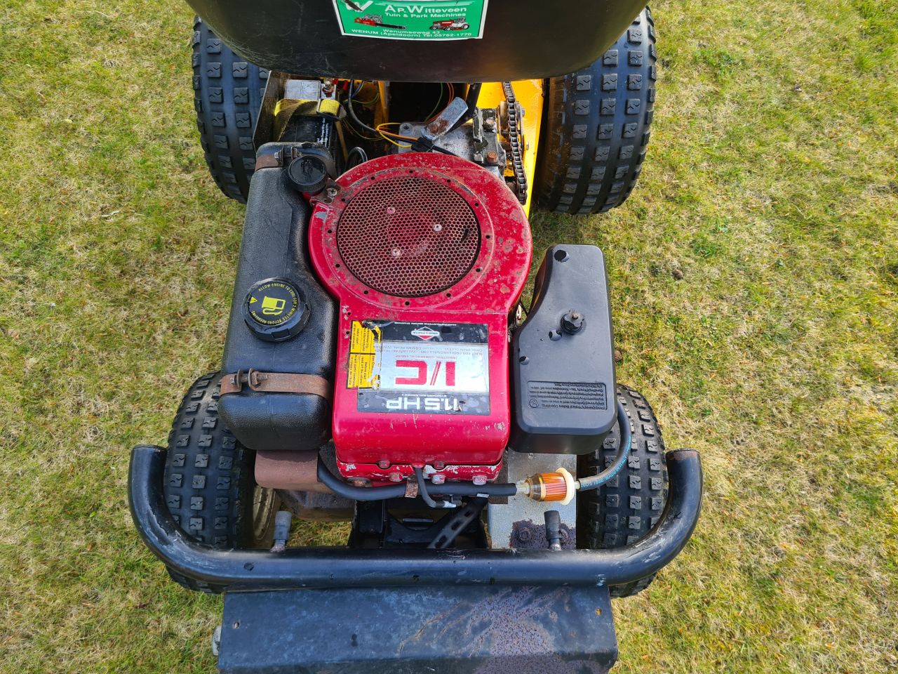 Stiga villa frontmaaier mulch maaier mulchmaaier.