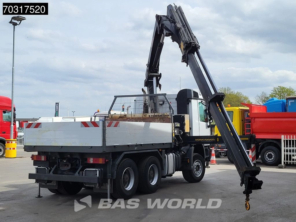 Mercedes Actros 2644 6X4 HIAB 244 EP-5 HIDUO Kran Crane Big-Axle Automatic Euro 5