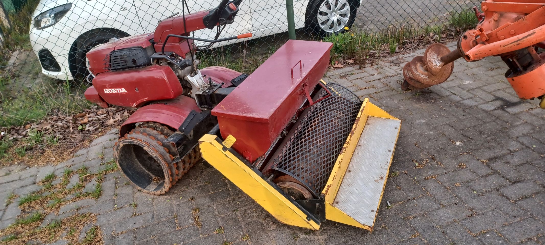 12 verschillende werktuigen lely votex sleep, frontmaaier borst