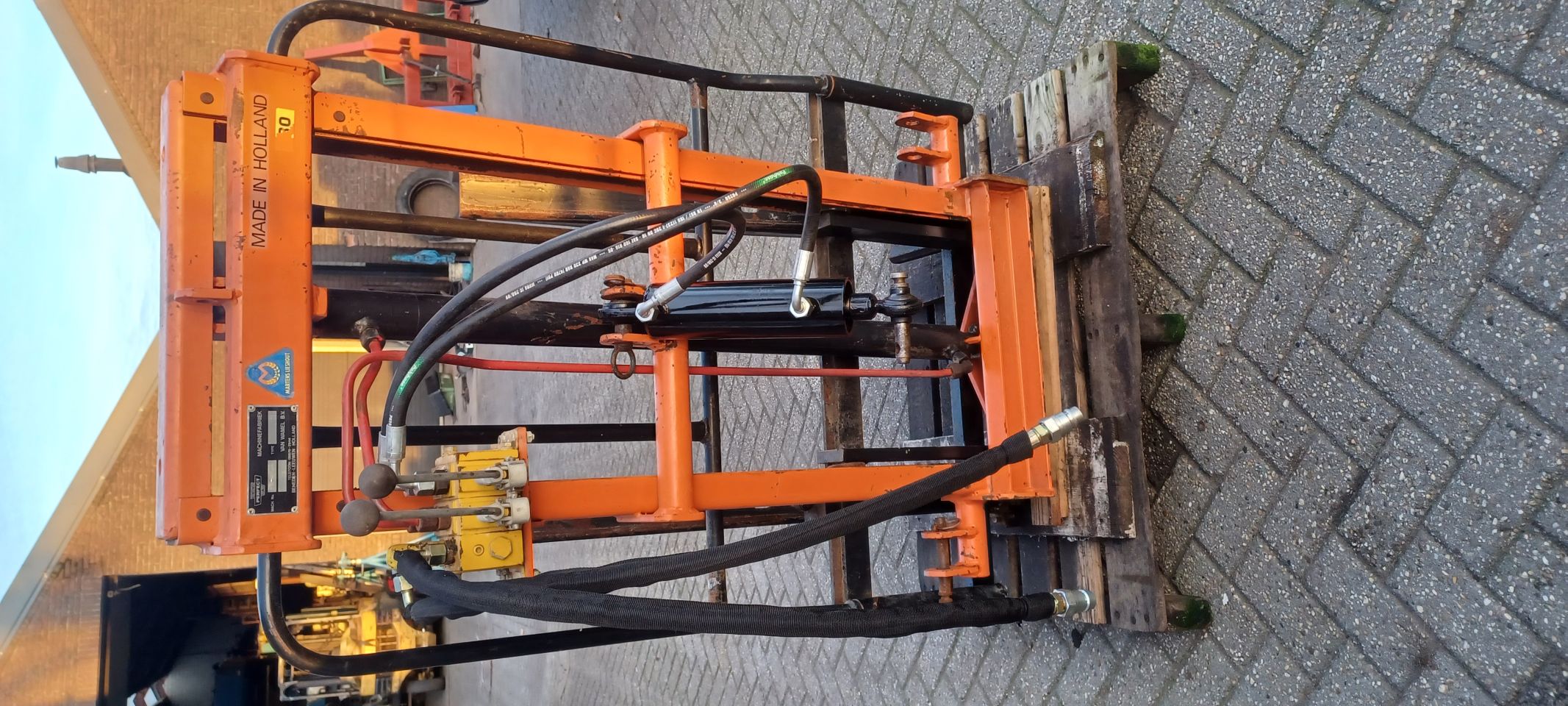 12 verschillende werktuigen lely votex sleep, frontmaaier borst