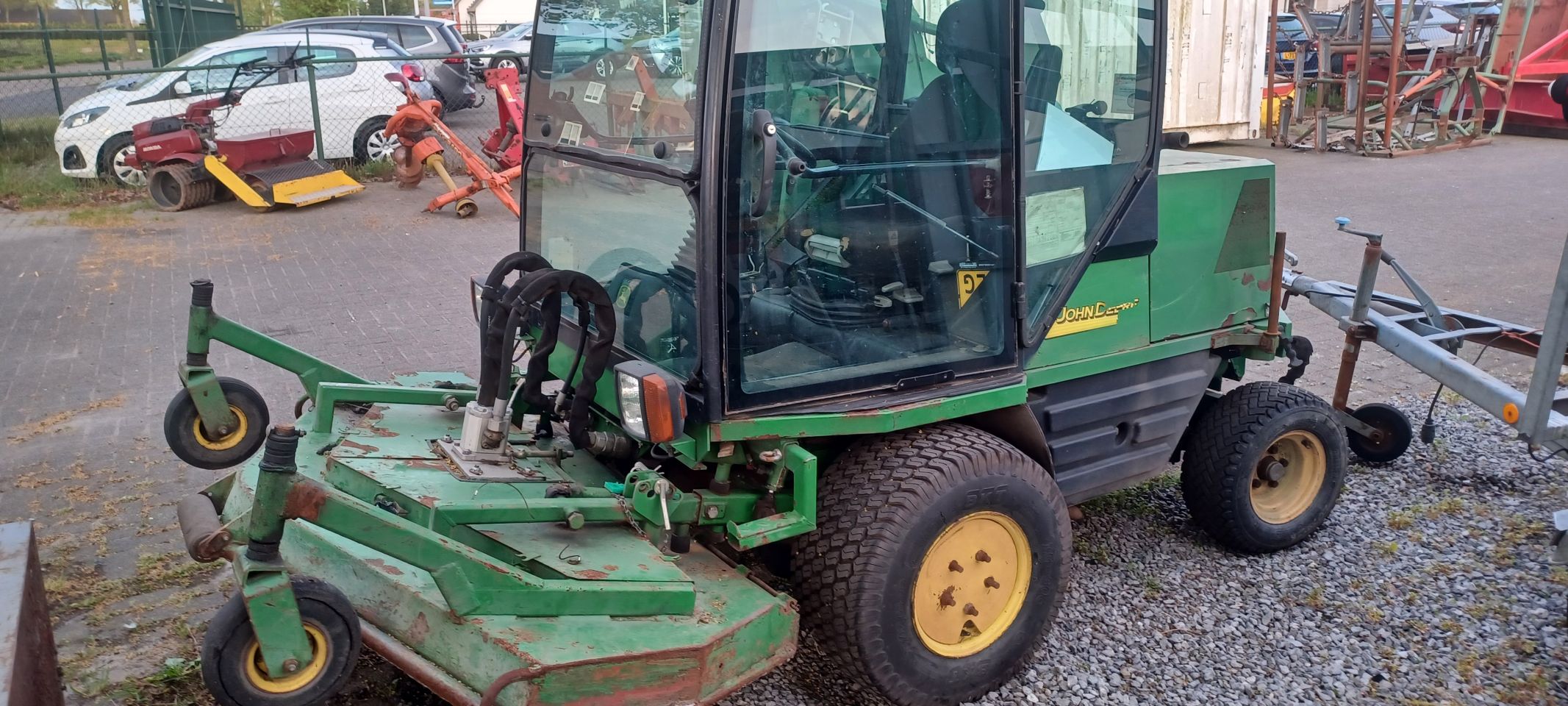 12 verschillende werktuigen lely votex sleep, frontmaaier borst