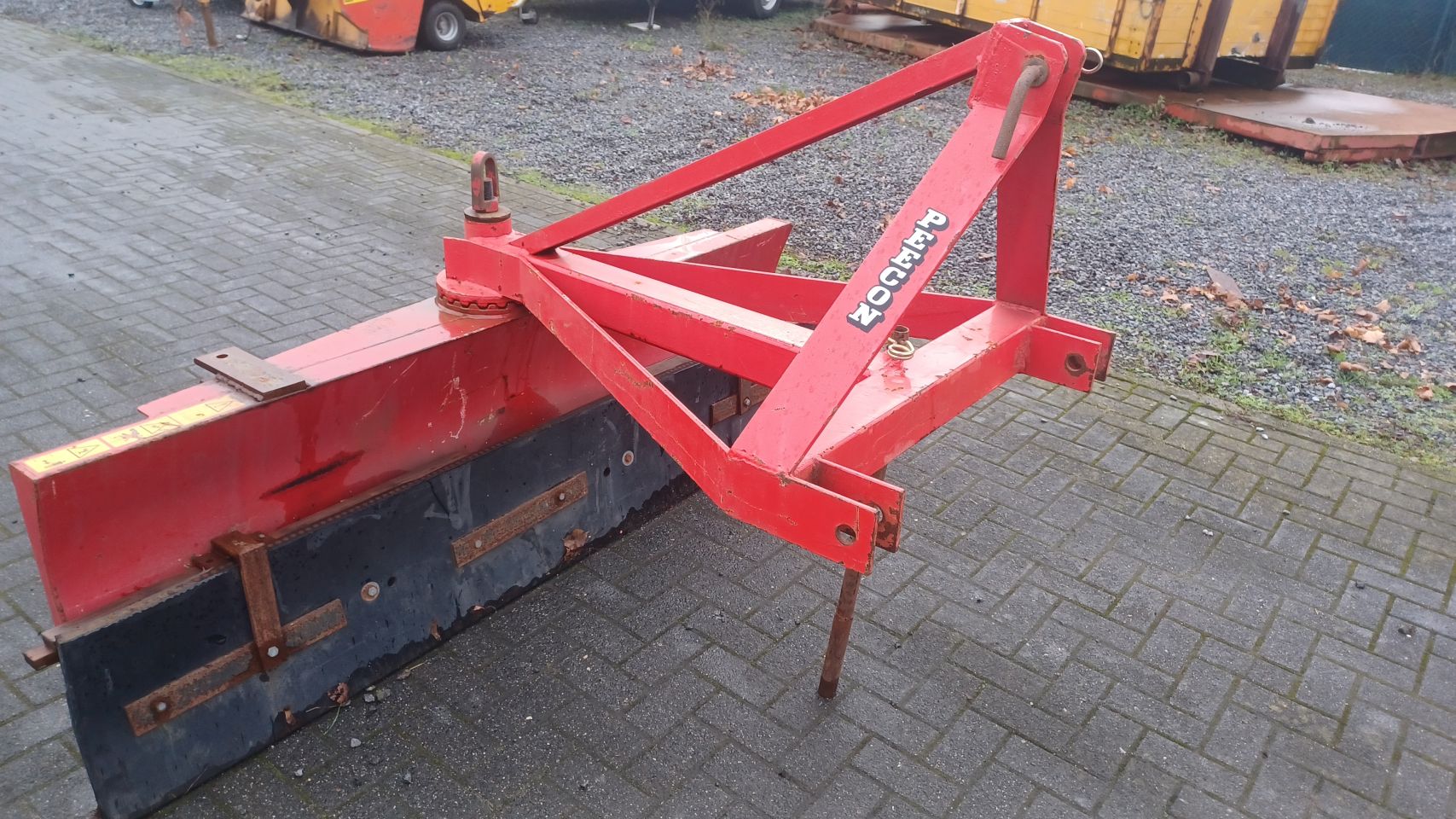 12 verschillende werktuigen lely votex sleep, frontmaaier borst