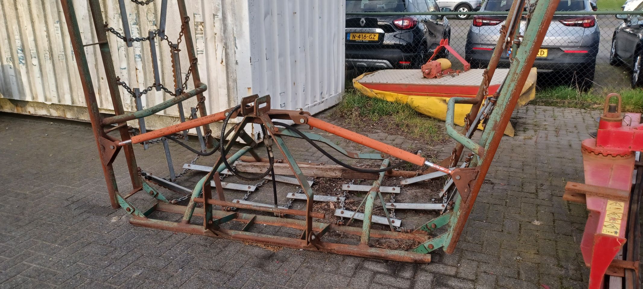 12 verschillende werktuigen lely votex sleep, frontmaaier borst