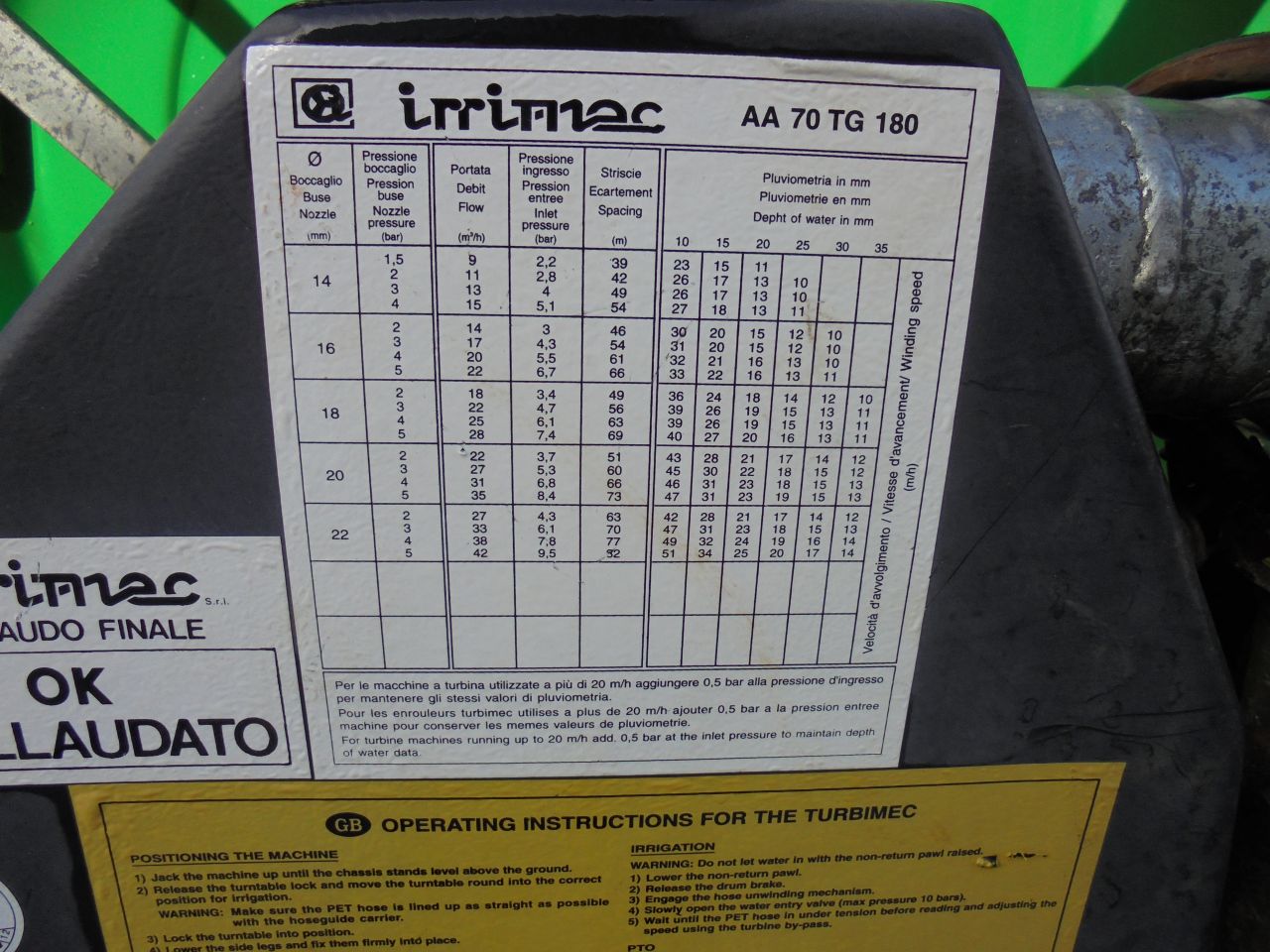 Irrimec beregeningshaspel