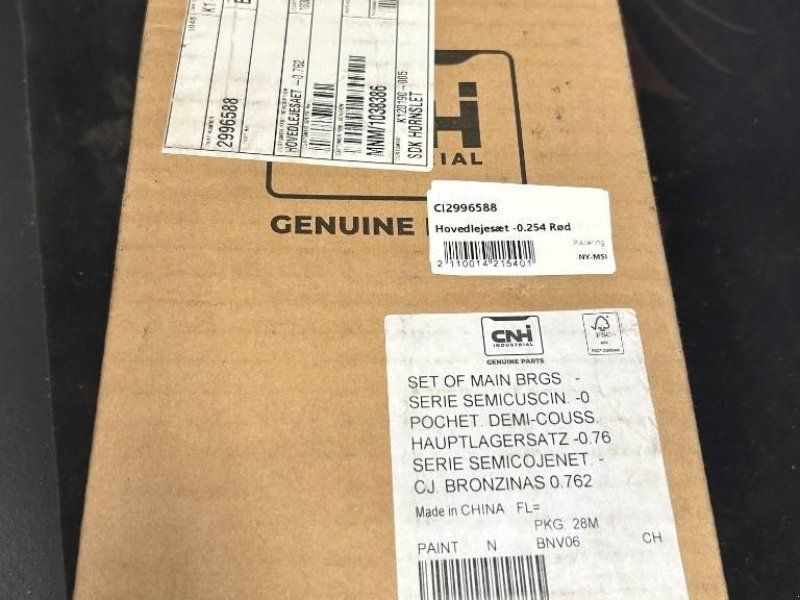 CNH Hovedlejesæt0.254 Rød