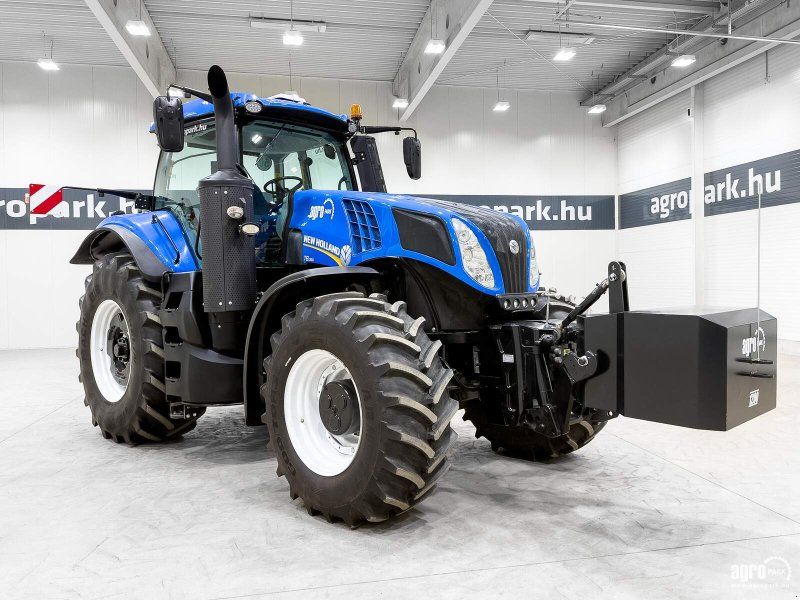 New Holland T8.380 Ultra Command 19/4 50 km/h, axle suspension, cab suspensi