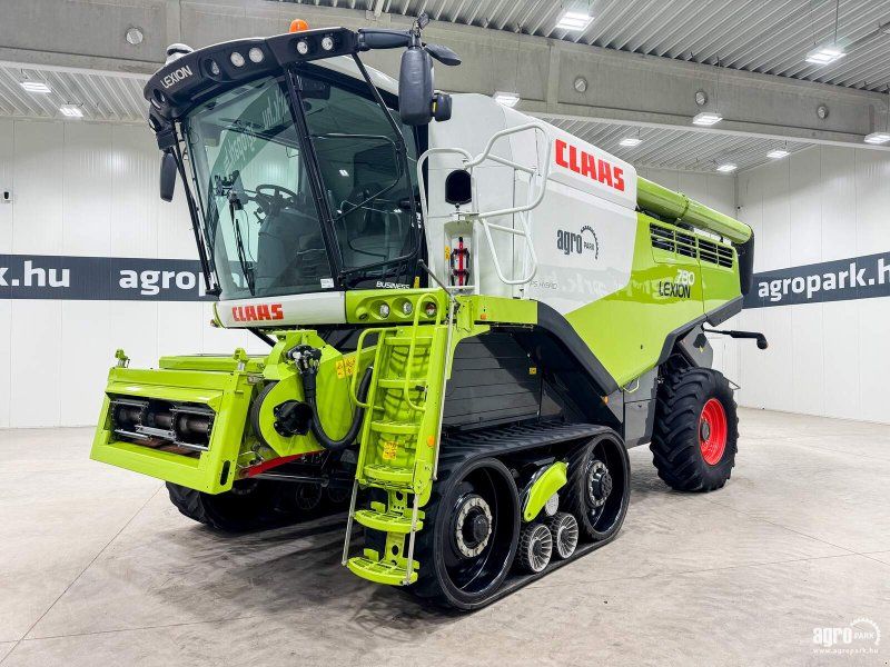 Claas Lion 780TT 12,3 m V1230 header, transport trolley, rape knives