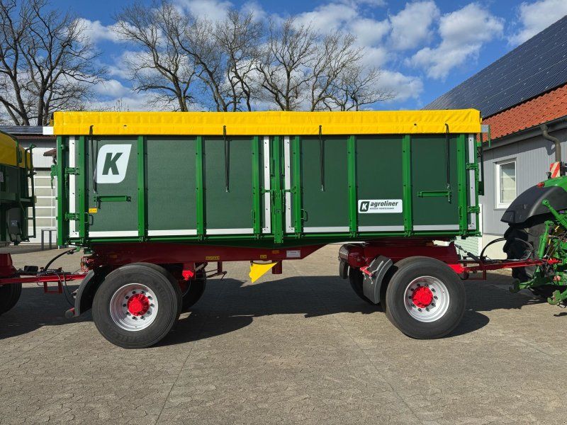 Kröger 18to mit Kunststoffbordwand Interne Nr. 40740