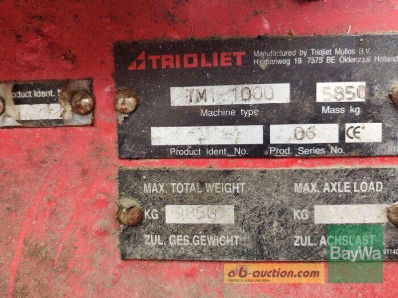 Trioliet TRIOMIX 1, 1000