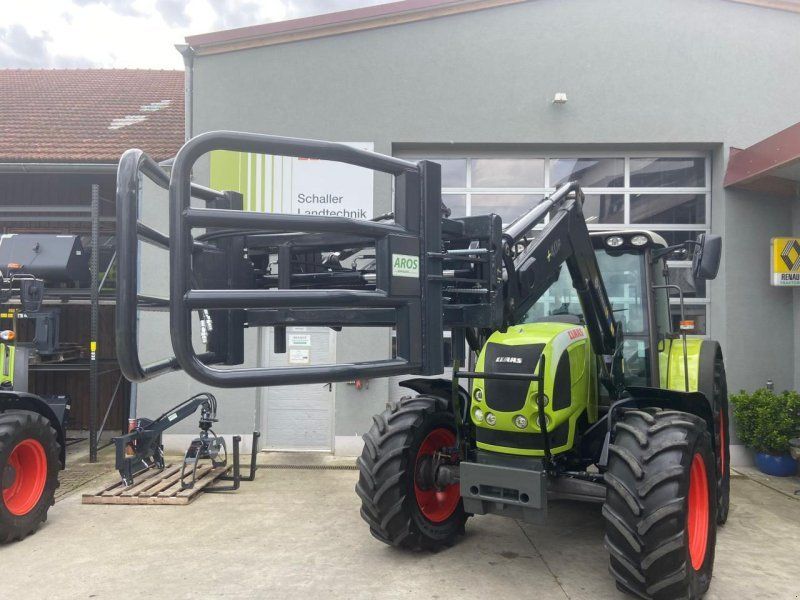 AROS BZ180 Ballen-Transportzange hydraulisch, Euroaufnahme