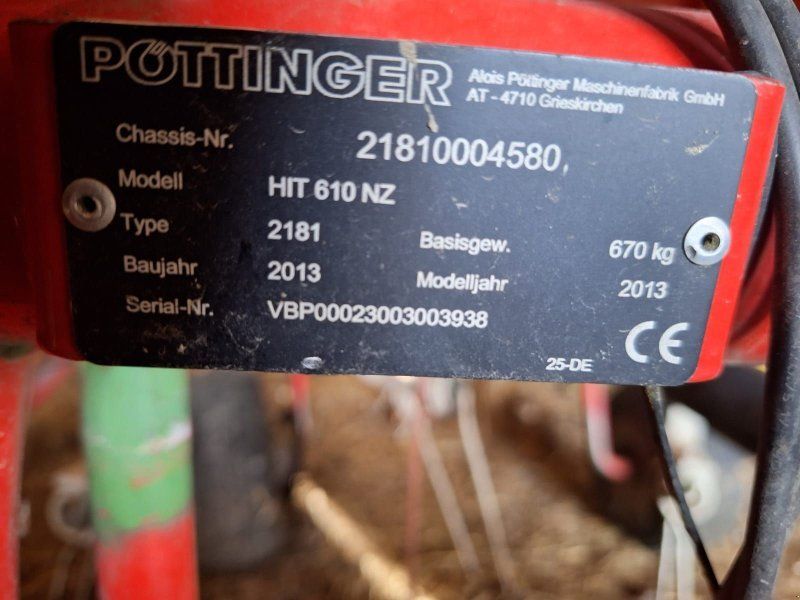 Pöttinger HIT 610 NZ
