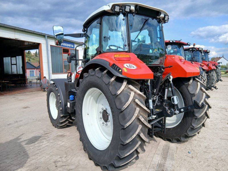 Steyr Multi 4110 voll gefedert!