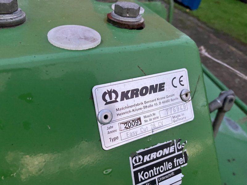 Krone EasyCut 28CV
