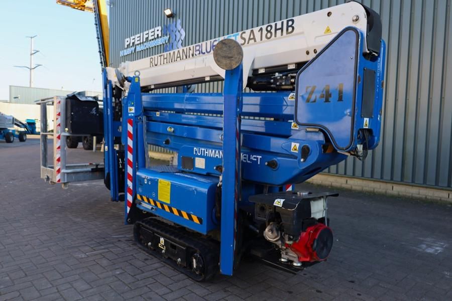 Ruthmann BLUELIFT SA18HB As-Is, Gasoline / 220V, 18m Workin