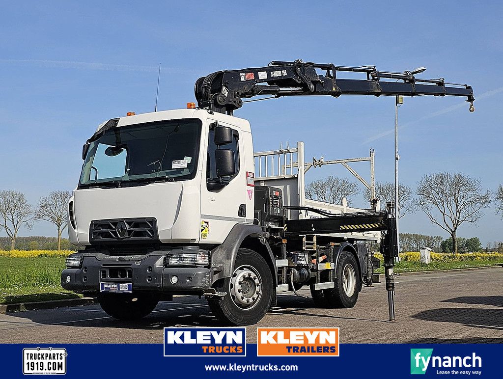 RENAULT D 240 hiab 158es4,16 ton