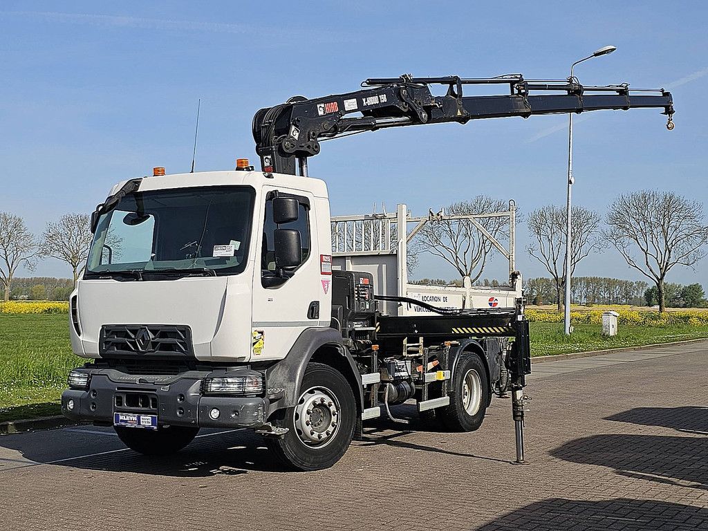 RENAULT D 240 hiab 158es4,16 ton