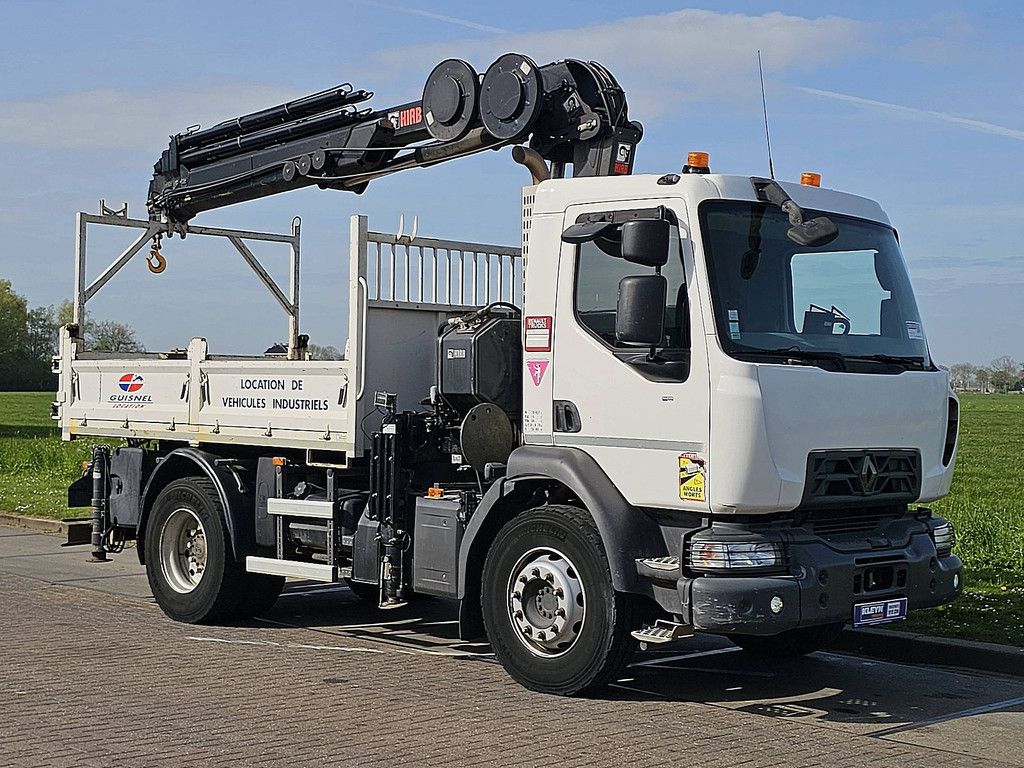 RENAULT D 240 hiab 158es4,16 ton