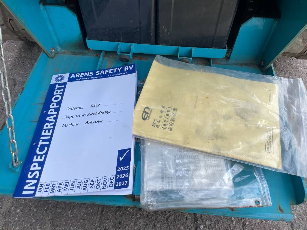 Airman Aichi ENCL06 elektrische rups hoogwerker 8mtr