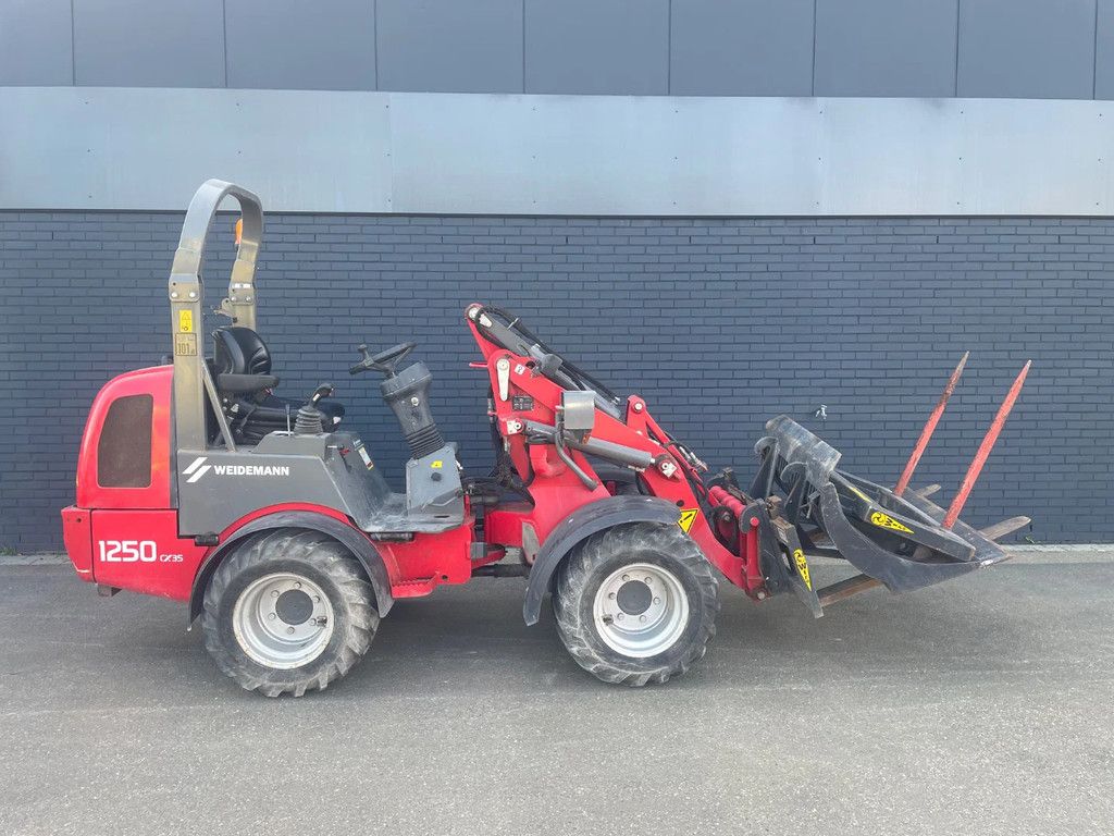 Weidemann 1250 CX W1250 CX + 3 x aanbouwdelen 499 Uhr !! NIEUWSTAAT !! kent: TZV-02-G