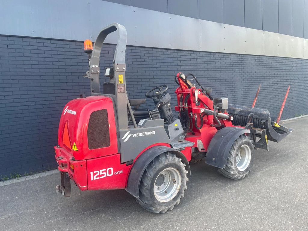 Weidemann 1250 CX W1250 CX + 3 x aanbouwdelen 499 Uhr !! NIEUWSTAAT !! kent: TZV-02-G