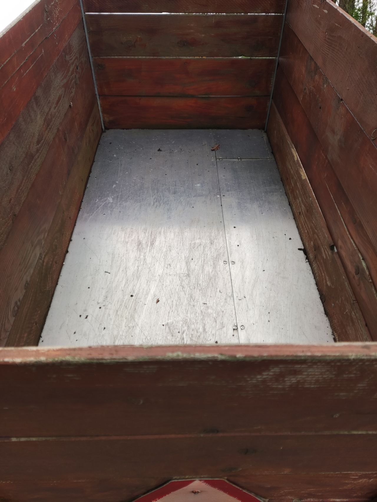 RENAULT tractor (type 421, 42 pk) met mini kipper