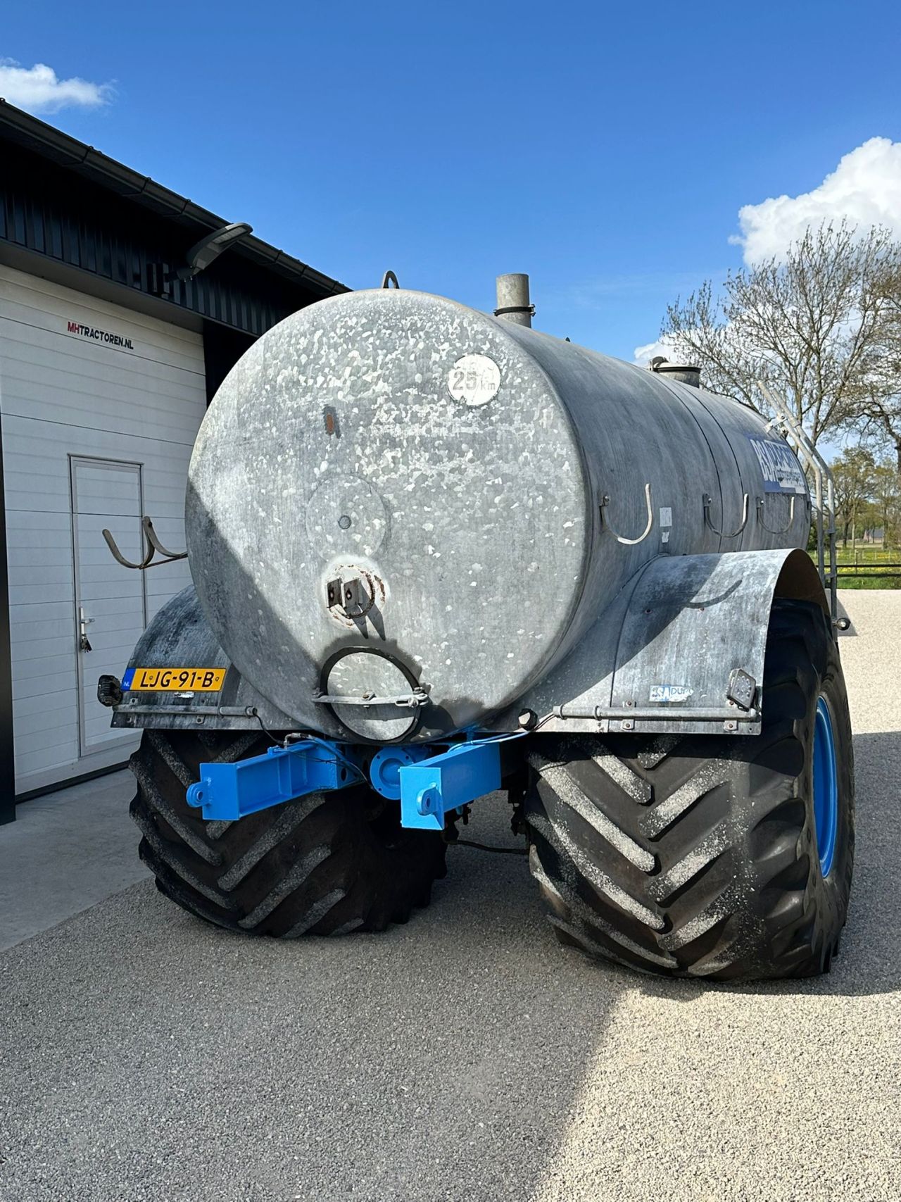 TE KOOP: zeer nette BSA pompwagen