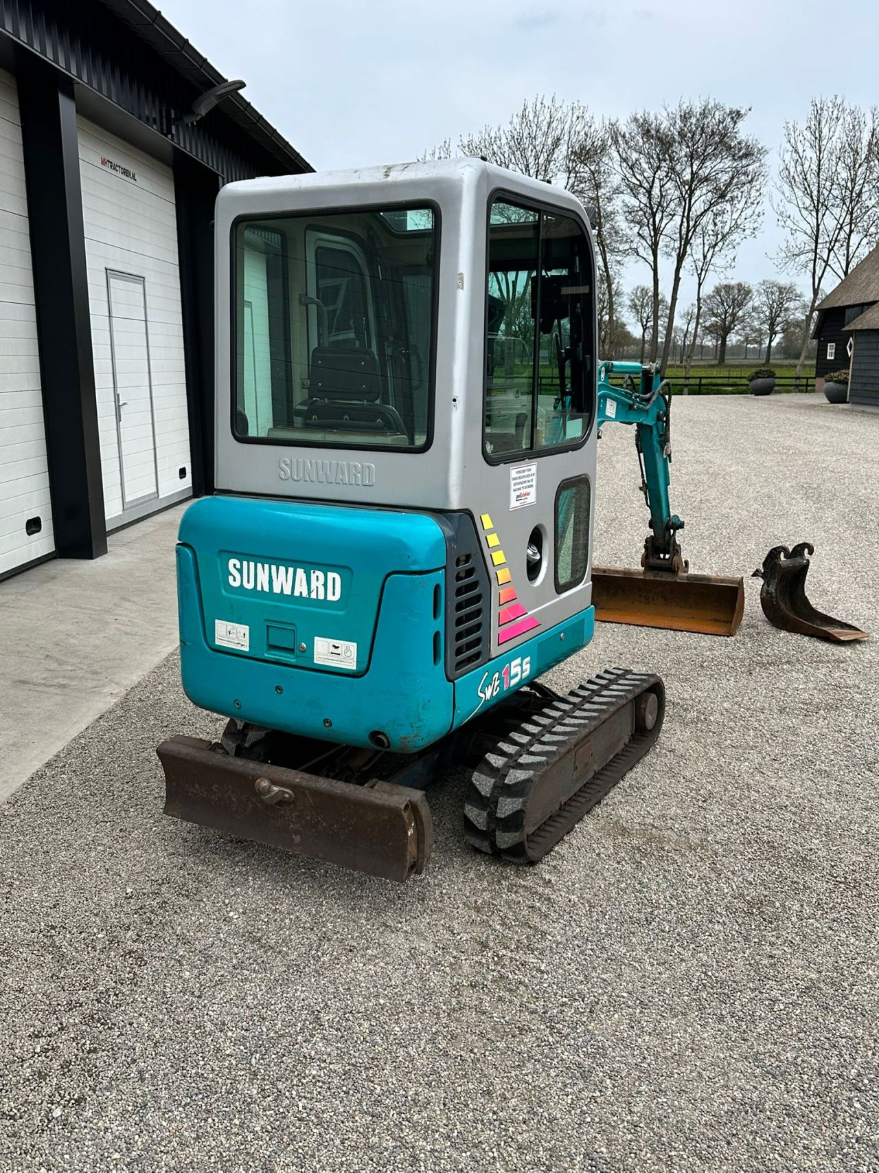 TE KOOP: zeer nette SUNWARD 15B mini kraan