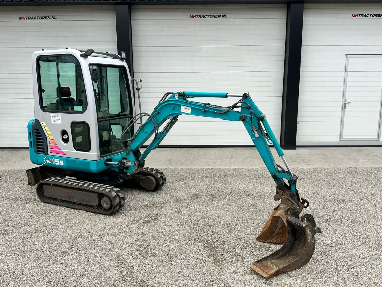 TE KOOP: zeer nette SUNWARD 15B mini kraan