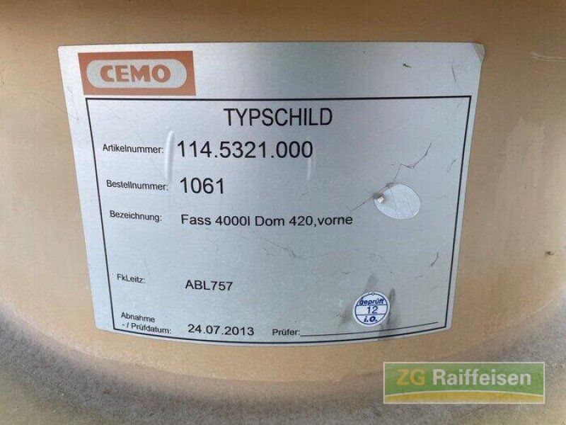 Cemo 4000L Fass