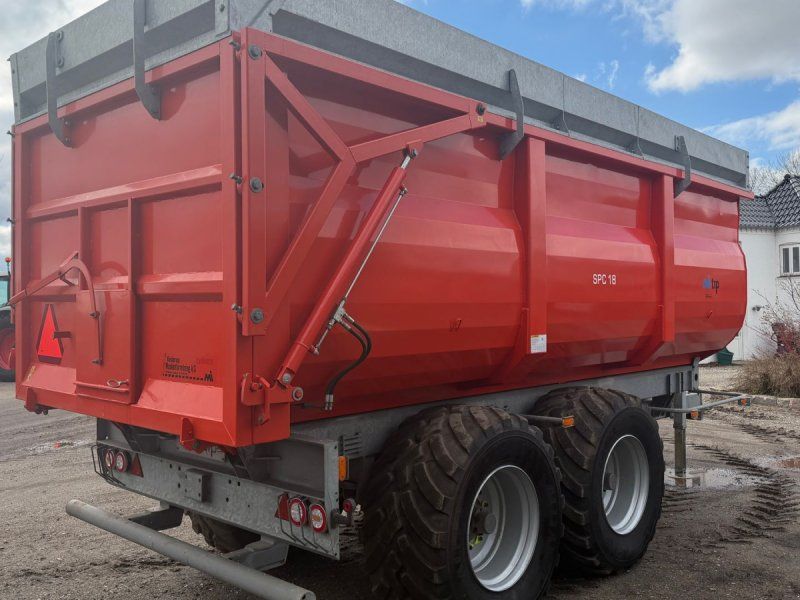 SPC18 Med 40 CM Overbygning Velegnet vogn til kornkørsel, græs