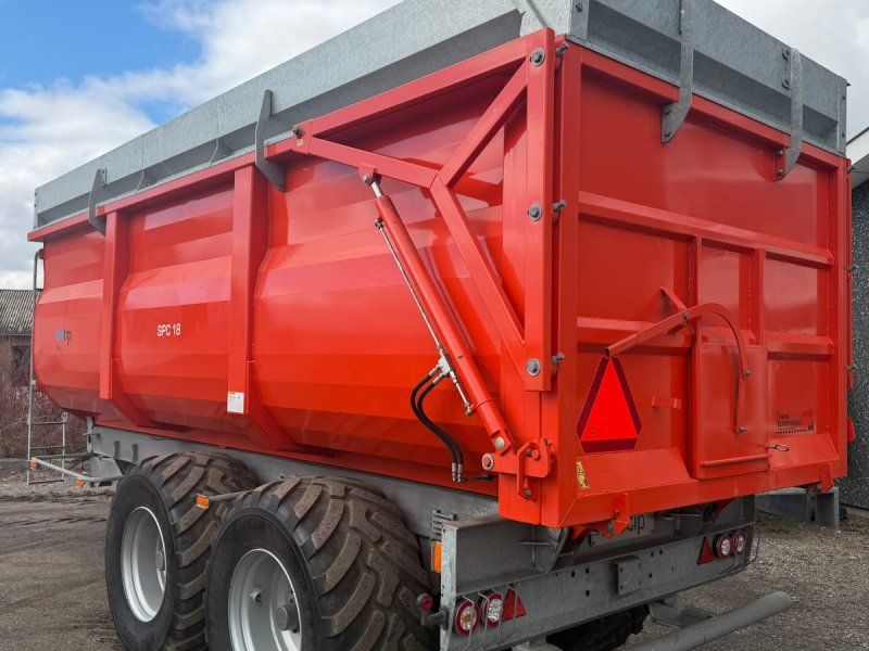 SPC18 Med 40 CM Overbygning Velegnet vogn til kornkørsel, græs