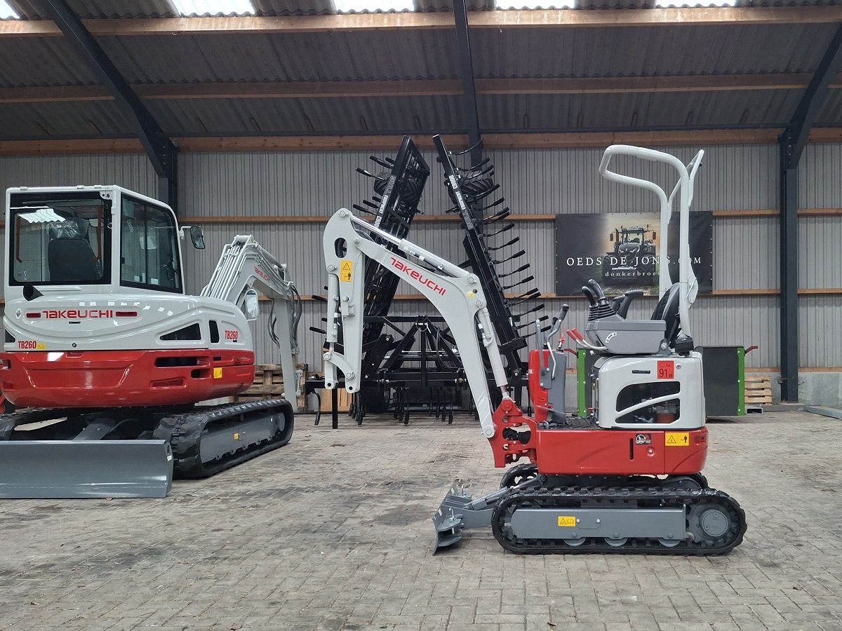 Takeuchi TB210R, minigraver, minikraan, BJ2026, Nieuw!