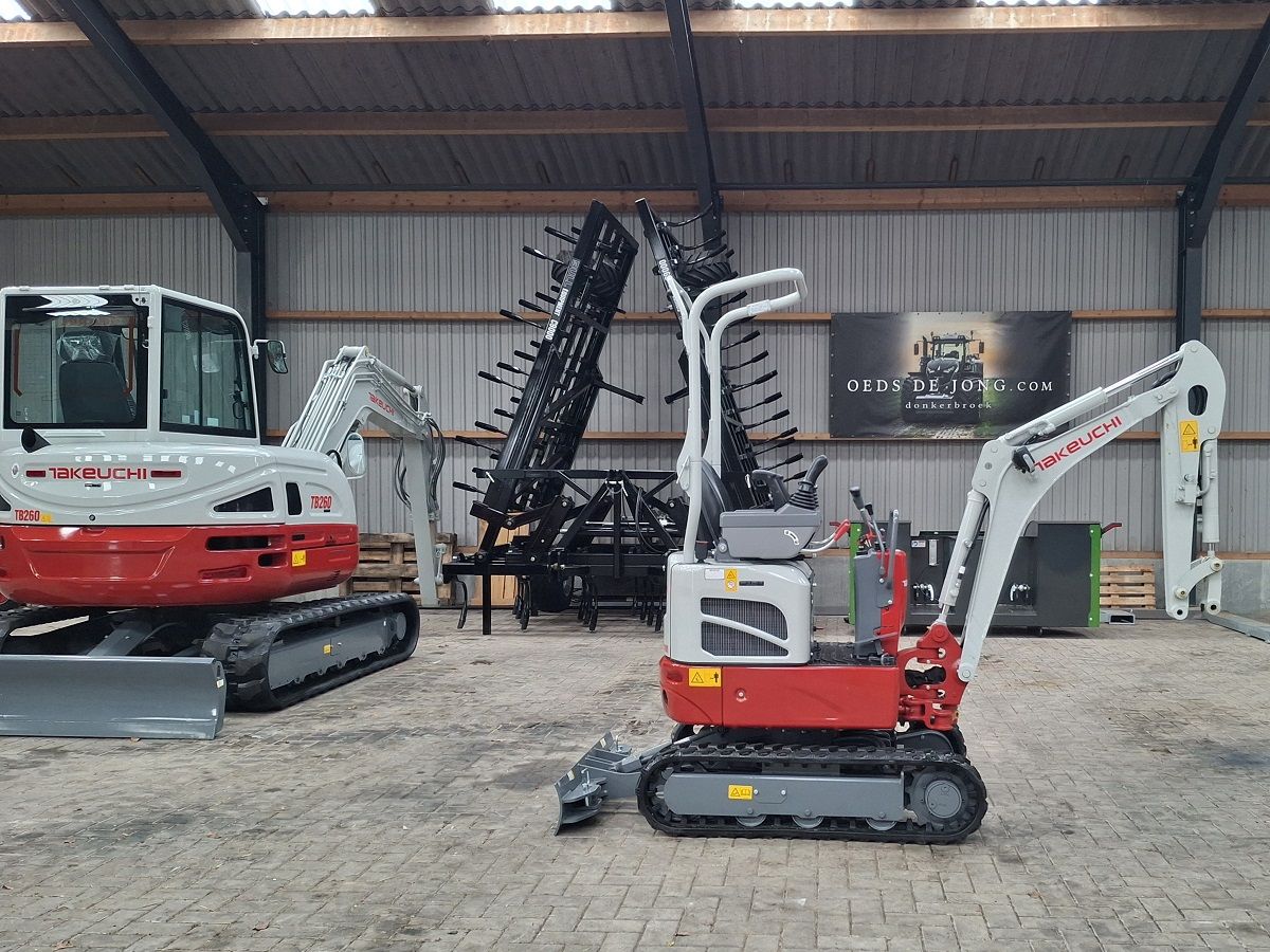 Takeuchi TB210R, minigraver, minikraan, BJ2026, Nieuw!