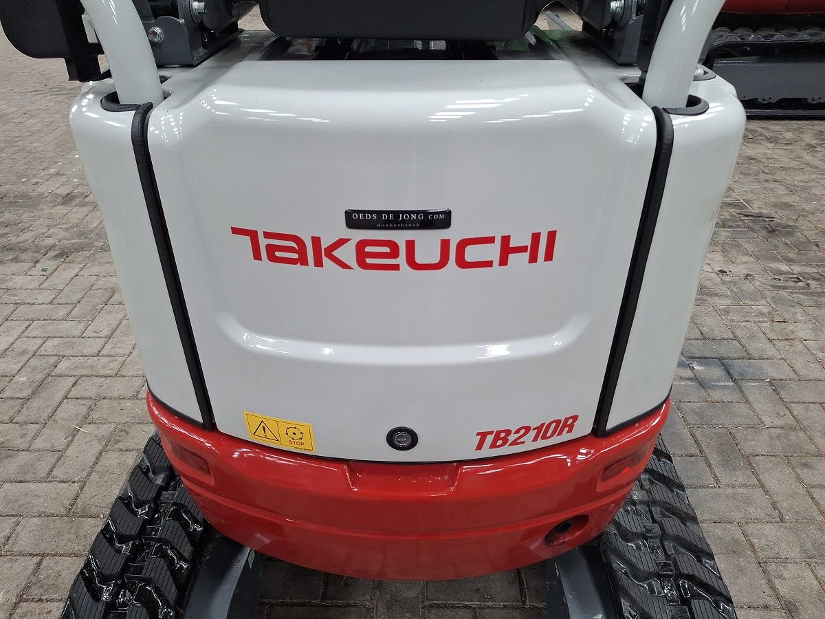 Takeuchi TB210R, minigraver, minikraan, BJ2026, Nieuw!