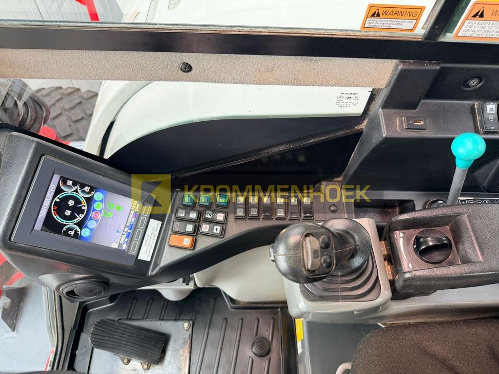 Takeuchi TB 295 W Engcon Tilt Rotator KH9584